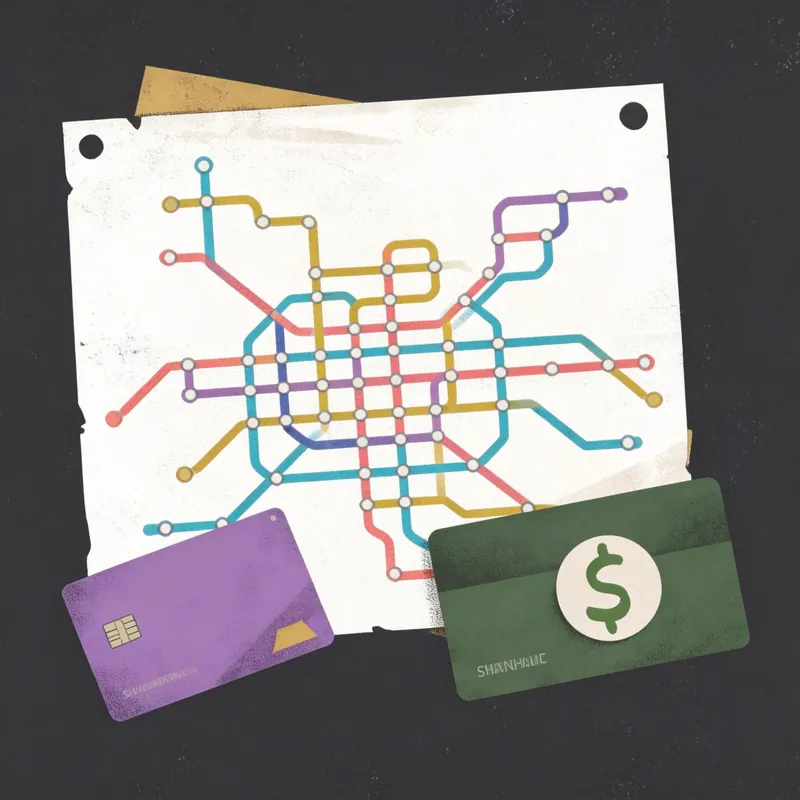 Illustrated metro train for getting around Shenzhen