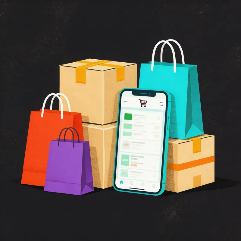 Illustrated phone screen showing essential Chinese apps