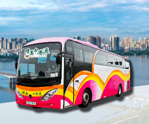 Trans-Island Chinalink coach for Hong Kong–Shenzhen journeys
